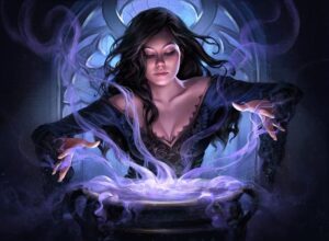 magic and wizard fantasy art