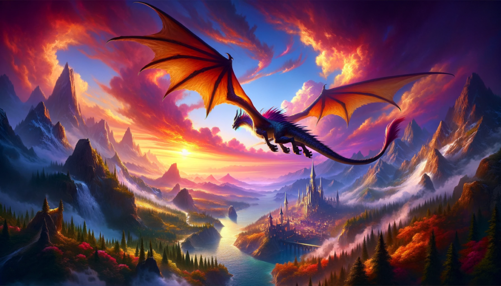 fantasy dragon illustration